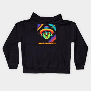 Animal Collective ••• Original Psychedelic Fan Art Kids Hoodie